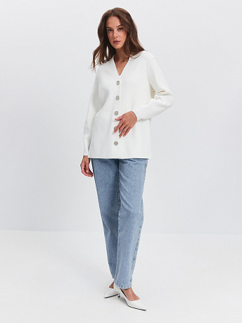 Кардиган на пуговицах из хлопка Родос