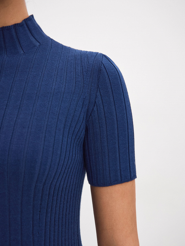 Дайси водолазка трикотажная (темно-синий, 44-46)