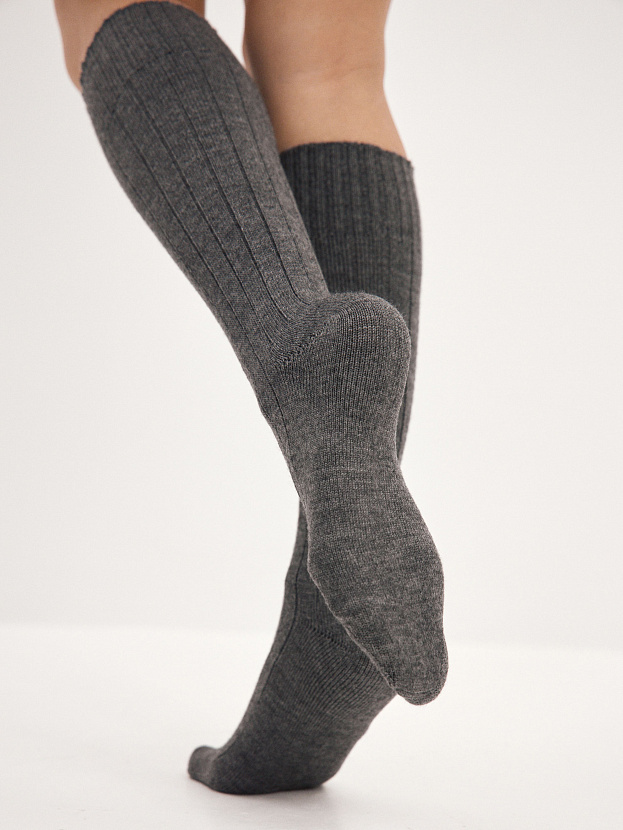 Гольфы трикотажные Степ (маренго, 36-40)