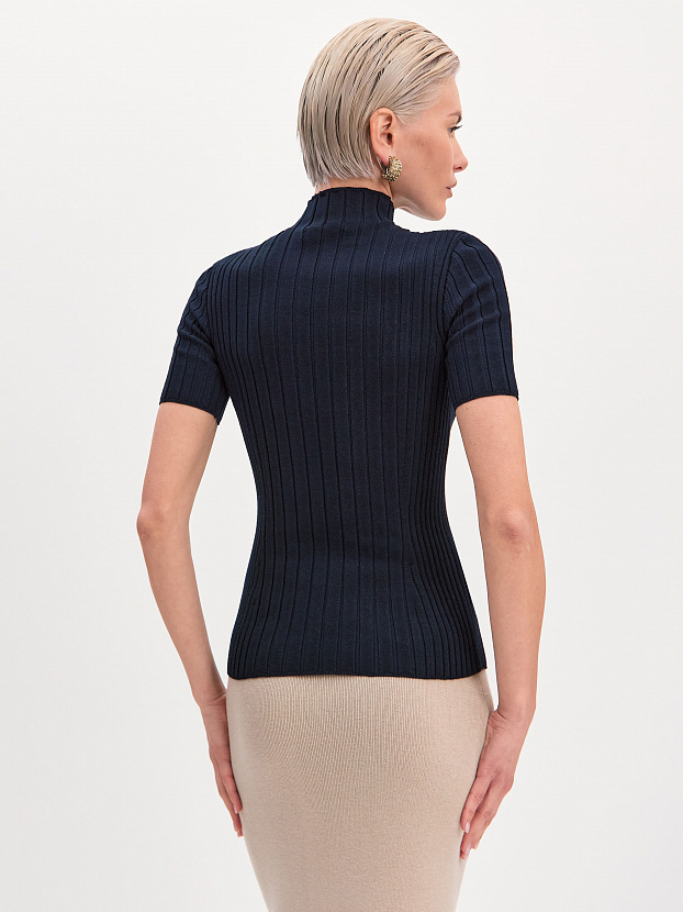 Феникс водолазка трикотажная (темно-синий, 44-46)