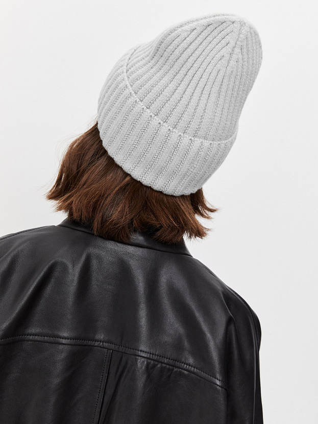 Лайт шапка трикотажная (светло-серый, 56-58)