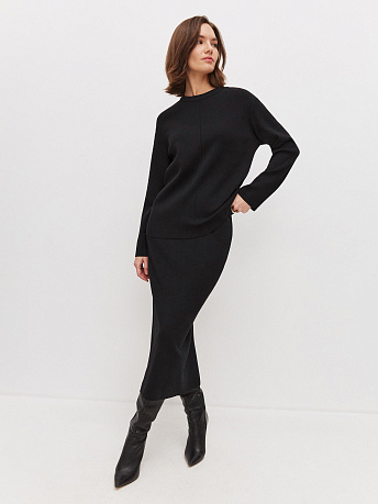 Юбка из мериносовой полушерсти Меридиан