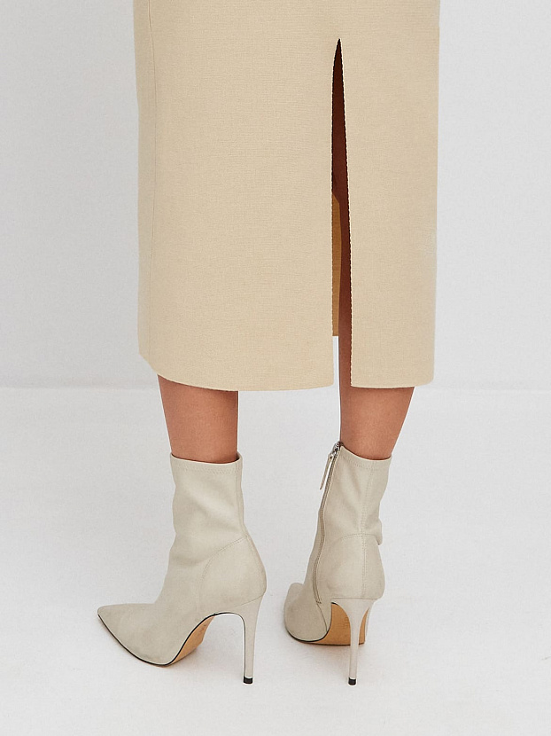 Меридиан юбка трикотажная (кремовый, 44-46)