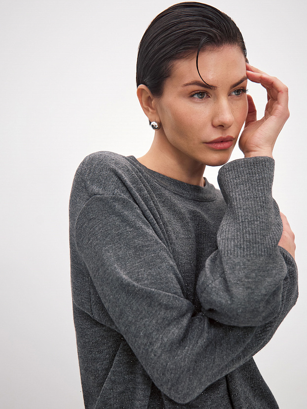 Ингрит джемпер трикотажный (маренго, 44-46)