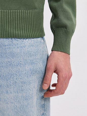 Кардиган мужской на молнии из хлопка