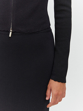 Жакет укороченный на молнии Соул