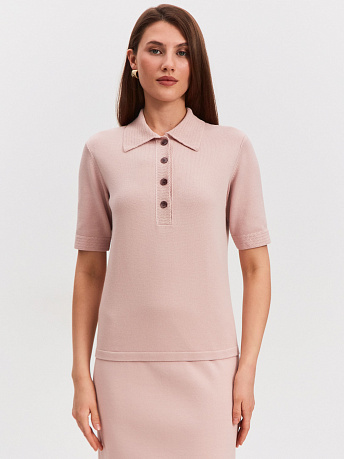 Джемпер поло с коротким рукавом Эрно