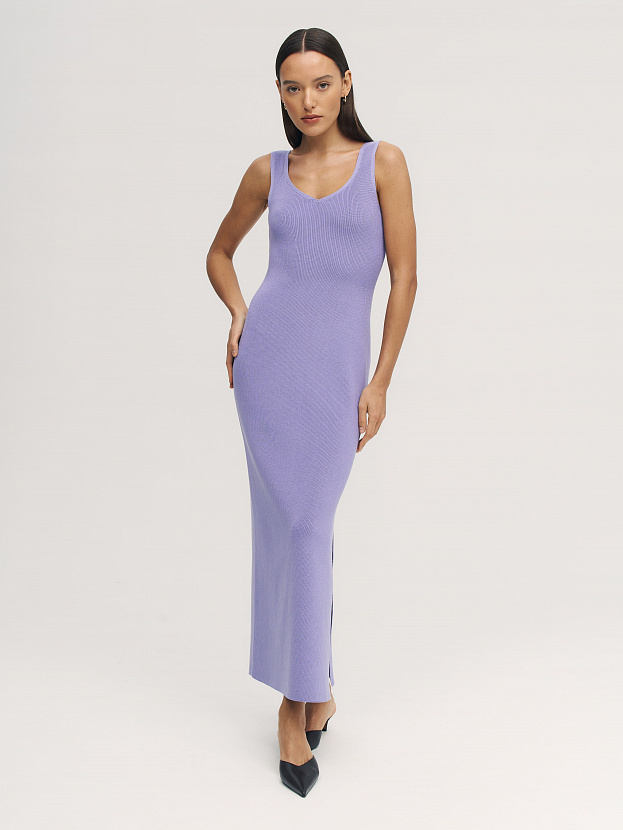 Прима платье трикотажное (лаванда, 44-46)