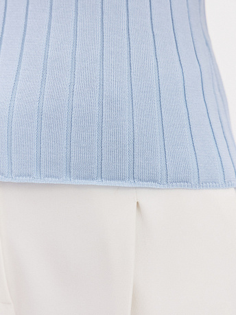 Поло облегающего силуэта Вега