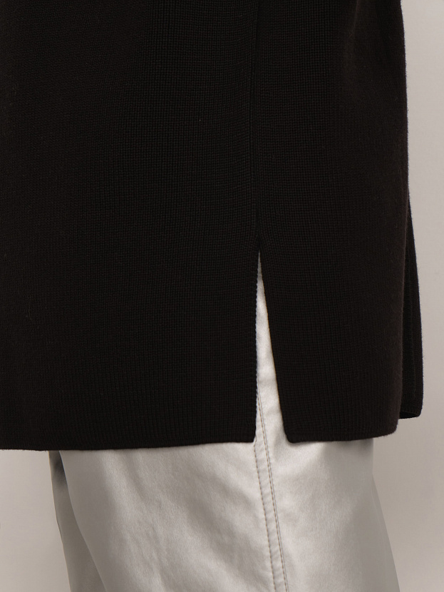 Родос кардиган трикотажный (черный, 44-46)