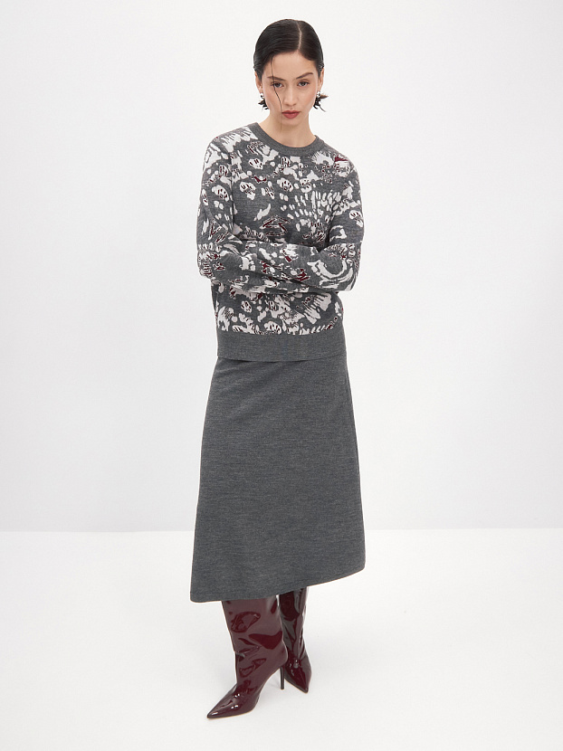 Мадлен джемпер трикотажный (маренго, 44-46)