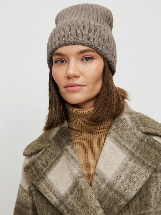 Лайт2 шапка трикотажная (капучино, 56-58)