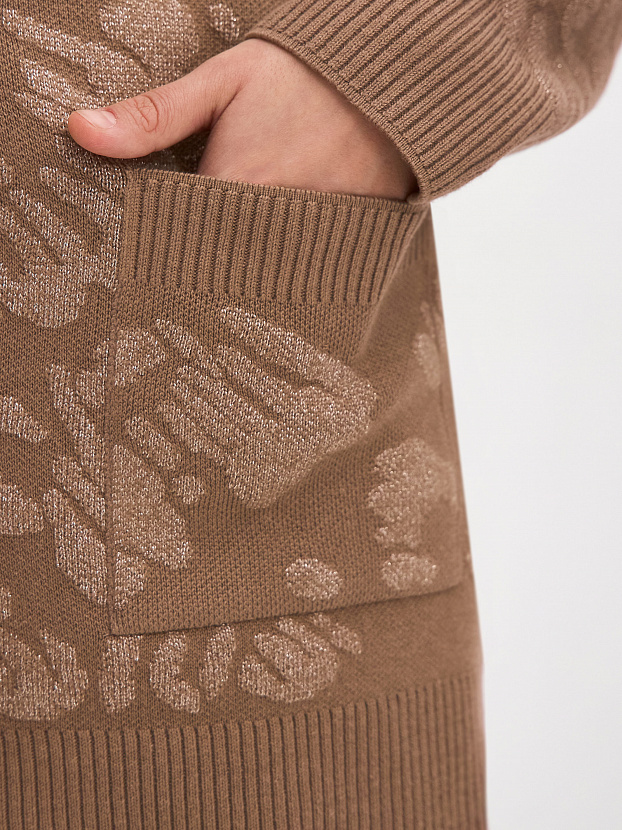 Орли кардиган трикотажный (какао, 44-46)