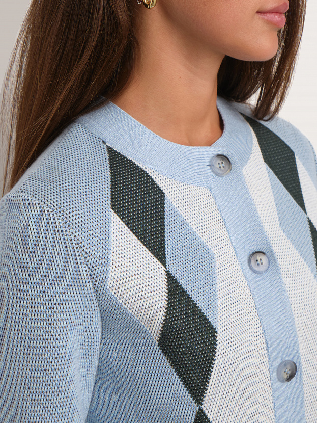 Софи жакет трикотажный (св.голубой, 44-46)