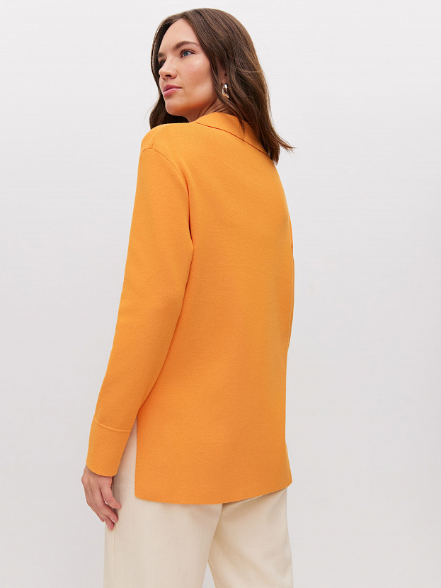 Фрида жакет трикотажный (оранжевый, 44-46)