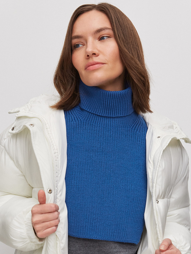 Катимо манишка трикотажная (ультрамарин)