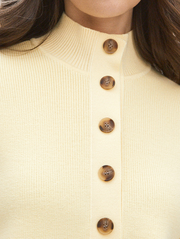 Мюнхен джемпер трикотажный (светло-желтый, 44-46)