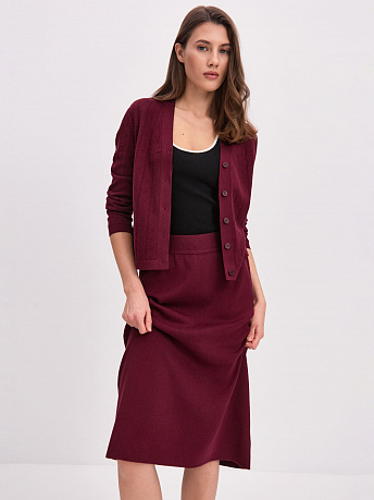 Юбка из хлопка и вискозы Моне