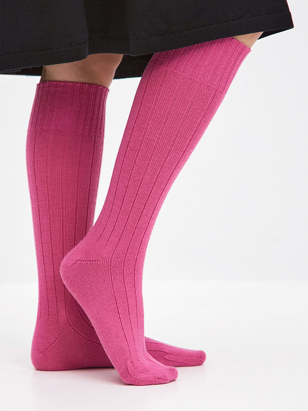 Гольфы трикотажные Степ (св.фуксия, 36-40)