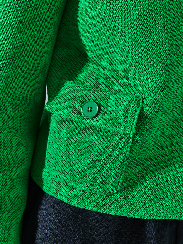 Лацио жакет трикотажный (ярко-зеленый, 44-46)