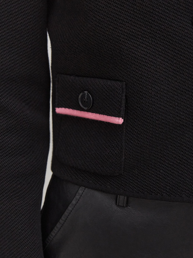 Элира жакет трикотажный (черный, 44-46)