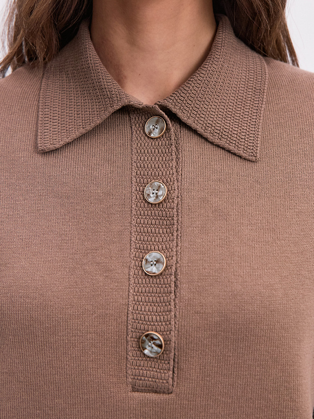 Эрно джемпер трикотажный (какао, 44-46)