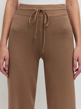 Брюки с хлопком Палаццо