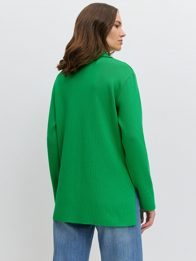 Фрида жакет трикотажный (ярко-зеленый, 44-46)