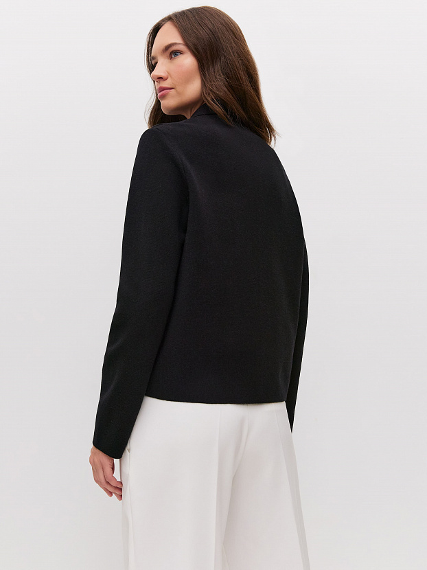 Давиль жакет трикотажный (черный, 44-46)