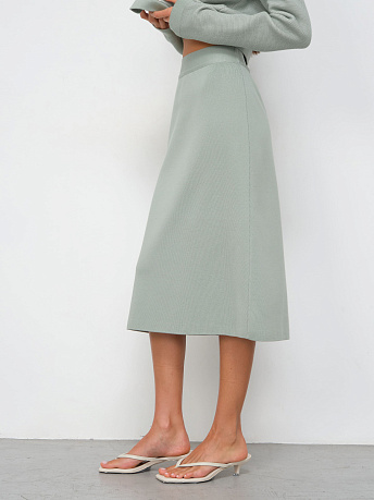 Юбка из хлопка и вискозы Моне