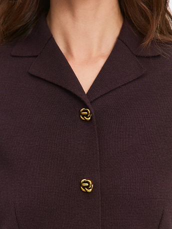 Жакет из хлопка и вискозы Кристи