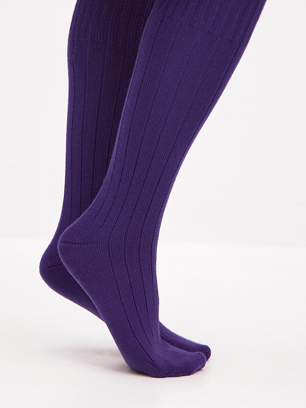 Гольфы трикотажные Степ (фиолетовый, 36-40)