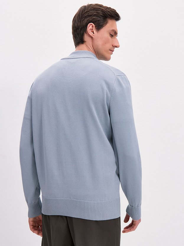 Ларго кардиган трикотажный (серо-голубой, 48/176-182)