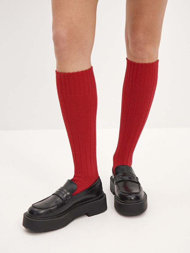 Гольфы трикотажные Степ (гвоздика, 36-40)