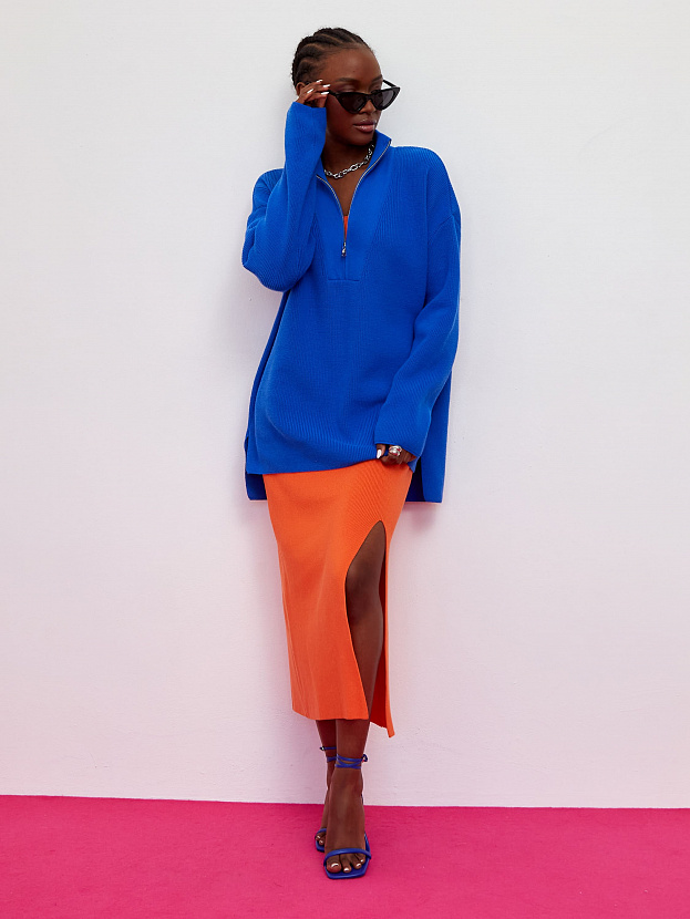 Райди джемпер трикотажный (ультрамарин, 44-46)