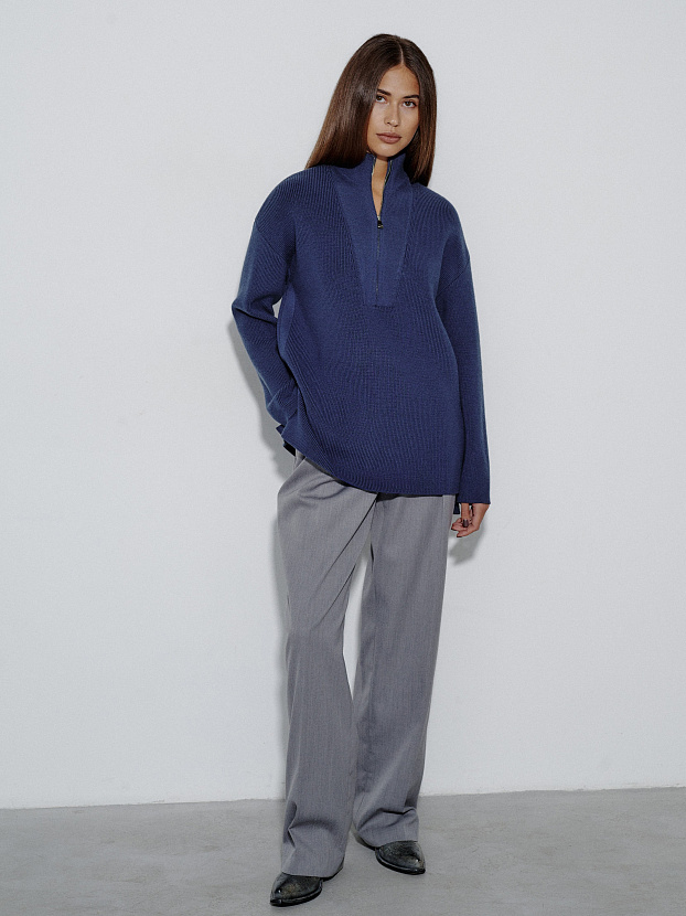 Голди джемпер трикотажный (синий, 44-46)