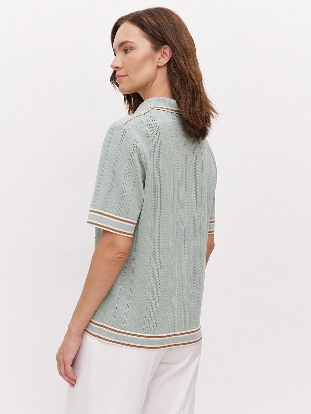 Данте джемпер (футболка) трикотажный (светло-зеленый, 44-46)