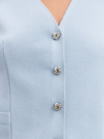 Жилет из хлопка с вискозой Тиффани