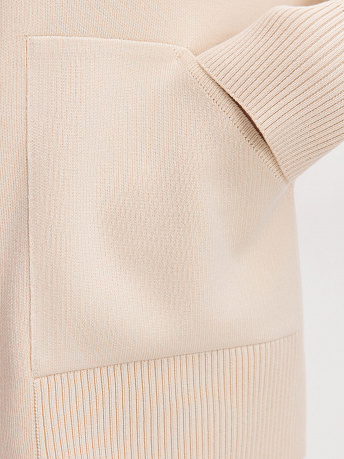 Бомбер из хлопка с капюшоном Паула