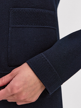 Жакет из хлопка и вискозы укороченный Ницца