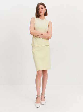 Юбка из хлопка и вискозы Жане