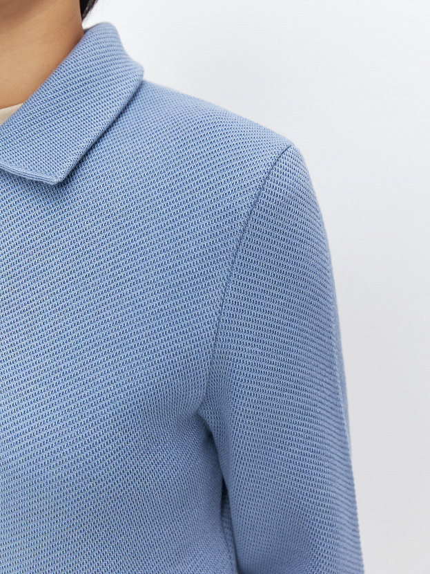 Аврора жакет трикотажный (серо-голубой, 44-46)