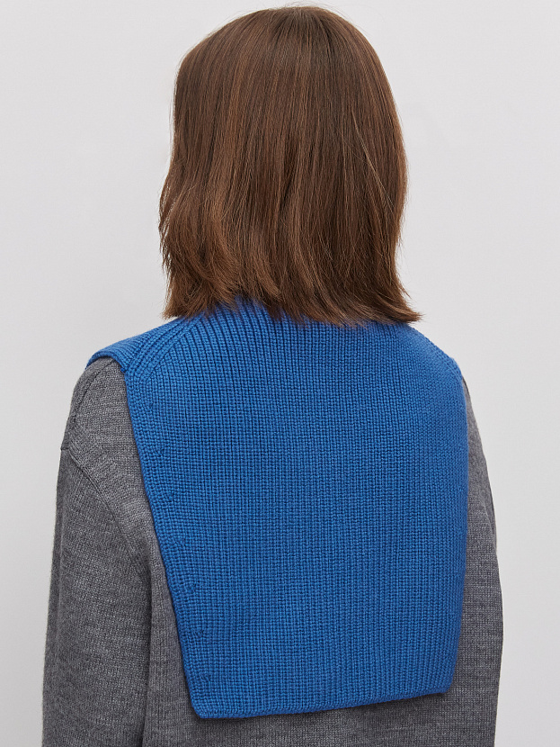 Катимо манишка трикотажная (ультрамарин)