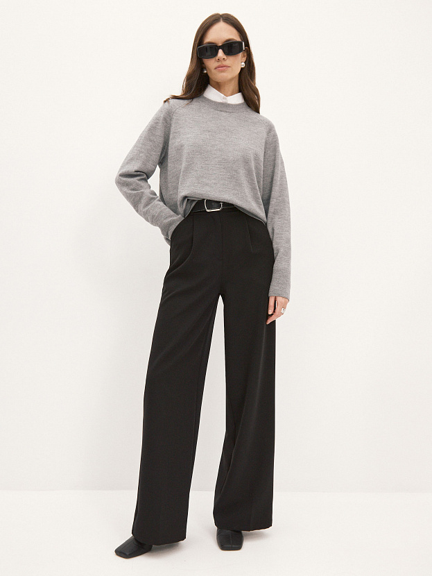 Сеул джемпер трикотажный (серый меланж, 44-46)