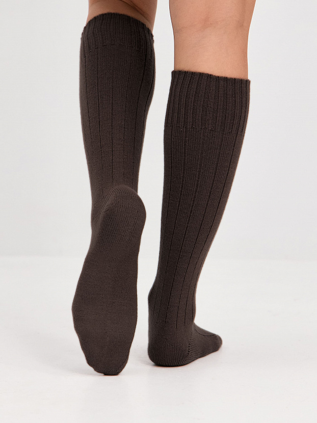Гольфы трикотажные Степ (кофе, 36-40)