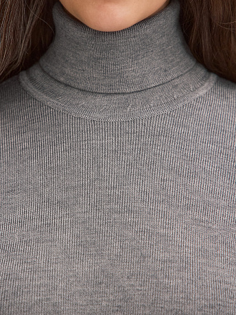 Водолазка из шерсти мериноса и вискозы Клео