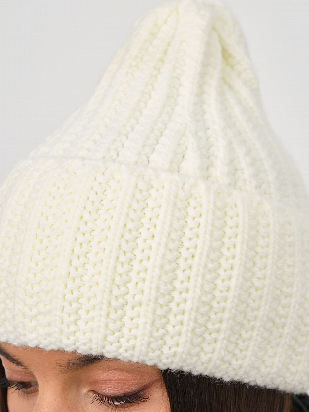 Черри шапка трикотажная (белый, 56-58)