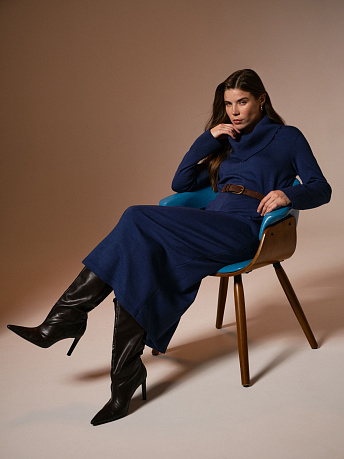 Платье из мериносовой полушерсти Джуди