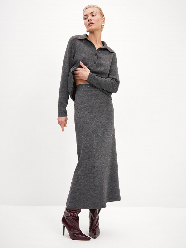 Логан джемпер(поло) трикотажный (маренго, 44-46)