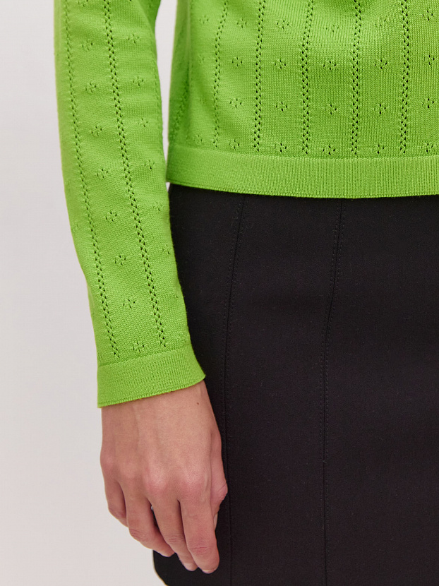 Джеси кардиган трикотажный (салатовый, 46)